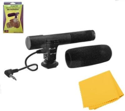 Xit Electret Condenser Microphone for Canon EOS 90D T8i 850D 250D SL3