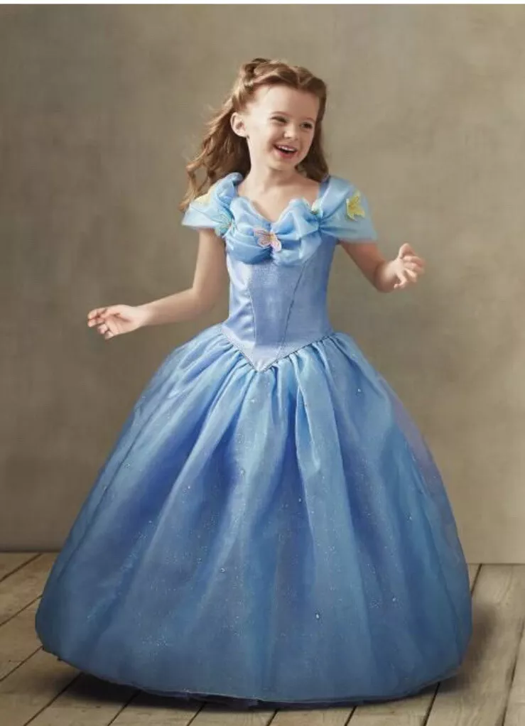 Classic Cinderella Womens Costume Disney Princess Fairy Tale Blue Gown  Adult - Walmart.com