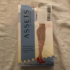 assets by sara blakely High Waist Mid Thigh Shaper Nude Size 5