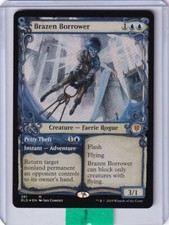 Brazen Borrower   Petty Theft (Showcase) FOIL * Throne of Eldraine MTG