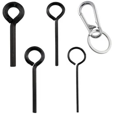 1set Annular Allen Wrench Set Standard Dogging Key with Full Loop, Allen Wrench