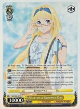 Weiss Schwarz Alice on a Summer Day SAO/S80-E019 U NM/M