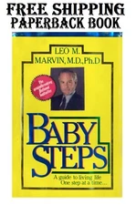 Baby Steps Dr. Leo M. Marvin Blank Notebook: 110 pages, 6x9 inches