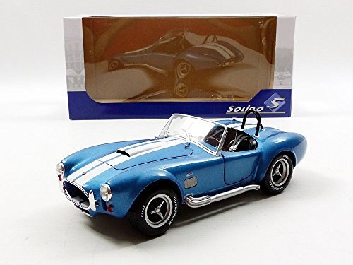 SOLIDO AC COBRA 427 MK.2メタリックブルー 1/18 SHELBY COBRA 427 S/C - METALLIC BLUE - 1965 - Solido