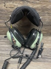 David Clark H10-76 Aviation Headset Untested Pilot Headphones Military Excellent