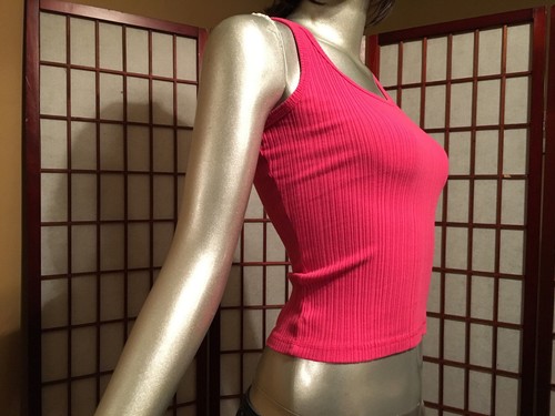 Canotta smanicata SImply by E rosa abbigliamento donna taglia M capo elasticizzato - Foto 3 di 11