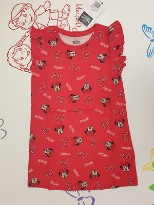 Nachthemd Minnie Mouse Größe 98/104 110/116 122/128