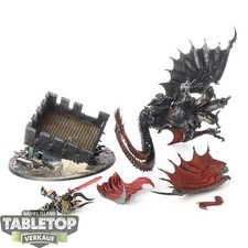 Slaves to Darkness - Archaon Everchosen - teilweise bemalt