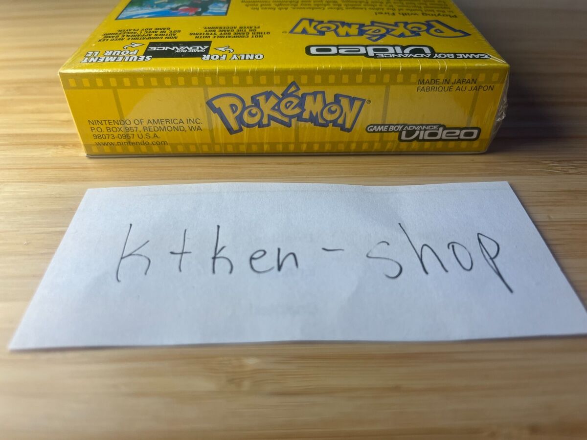Gameboy Advance Video Pokemon Johto Photo Finish & Playing Gameboy Advance Video Pokemon Johto Photo Finish & Playing
