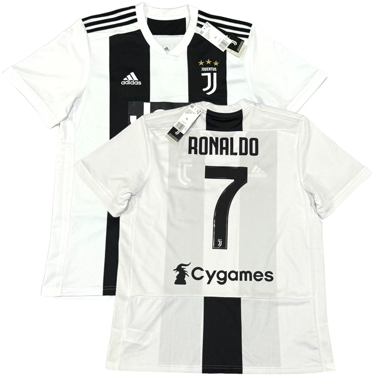Cristiano Ronaldo Juventus International Club Soccer Fan Jerseys