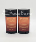 2 Bath & Body Works Mahogany Teakwood Men's Antiperspirant Deodorant 2.7 oz New