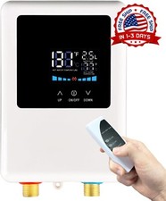 Calentador Instantaneo De Agua Electrico 110V 5000W Ducha Ba o Sin Tanque