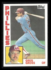 Greg Gross 1984 Topps #613  Philadelphia Phillies