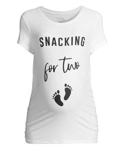 Two Sleeve Graphic Tee Shirt 