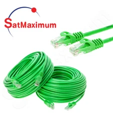 CAT6 Green Patch Cord RJ45 Ethernet Cable for Network Internet Router Modem Lot