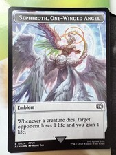 Emblem - Sephiroth, One-Winged Angel / Robot Warrior Token Final Fantasy Regular