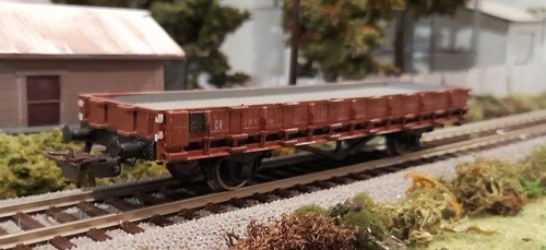 * 1/87 HO * Peco * DB Flat Freight Wagon No.633008 * Austria * Vintage * | Zustand: Used