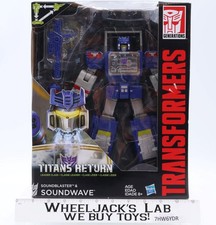 Soundblaster & Soundwave Transformers Titans Return 2015 Hasbro Figure NEW MIB