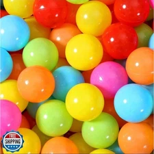 400 Ball Pit Balls Multi-Color Plastic Balls for Ball Pits