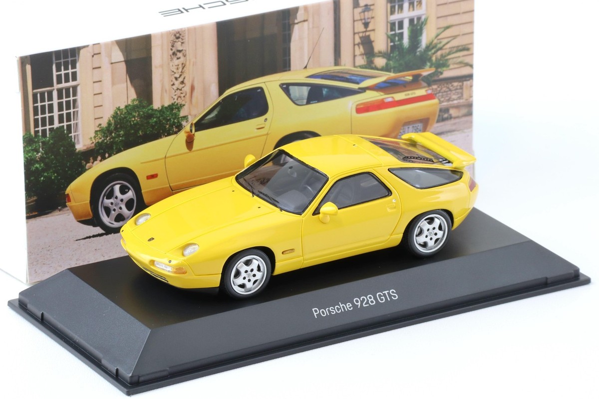 Spark 1:43 Porsche 928 GTS Speed Yellow 1991 MAP Porsche Museum