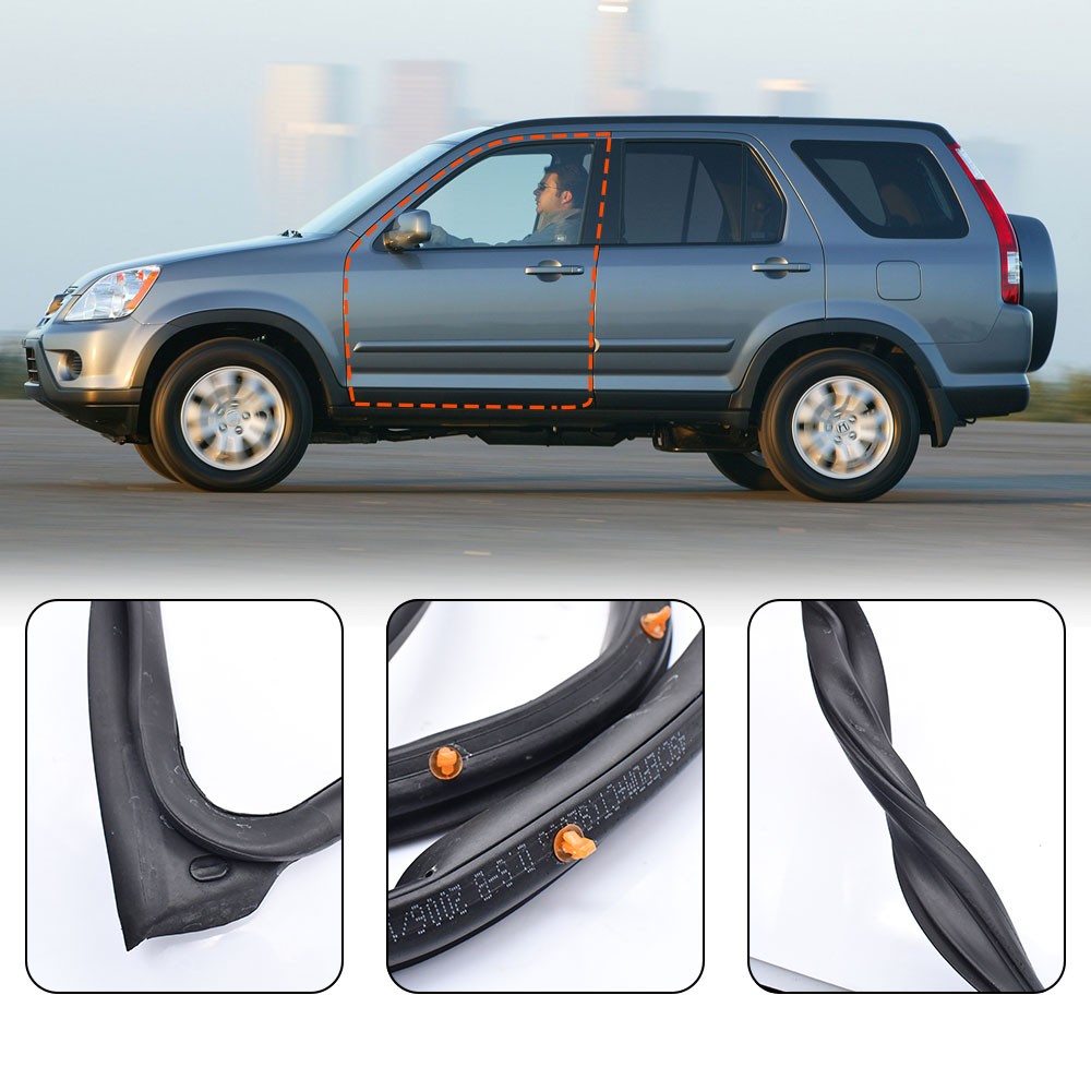 72350-S9A-003 Left Front Door Seal Kit Strip Weatherstrip Fit CRV CR-V 2002-2006