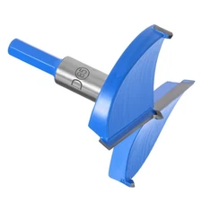 Forstner Drill Bit - [85mm] Carbide Wood Auger Opener Boring Bit, Dark Blue