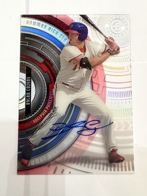Dylan Cozens 2017 Bowman High Tek BHT-DC Auto