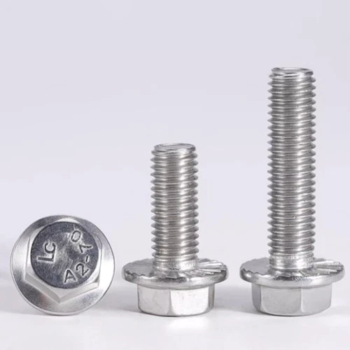 M4 M5 M6 M8 M10 M12 Flanged Hexagon Bolts Male Hex Screws 304 Stainless Steel A2 - Picture 6 of 7