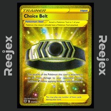 gold choice belt pokemon card [S9a] Choice Belt 092/067〈UR〉