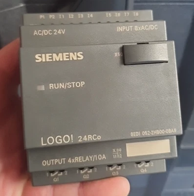 1 Stück SIEMENS 6ED1052-2HB00-0BA6 LOGO! 24RCO LOGIKMODUL sehr guter Zustand - Bild 1 von 4