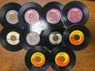 BEATLES (Lot of 9) 45rpm Records - Yellow Submarine/ Feel Fine/others - VG+/Ex+
