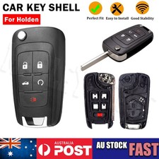 For Holden Commodore VF 2013-2017 5 Buttons Flip Remote Car Key Shell Case Fob