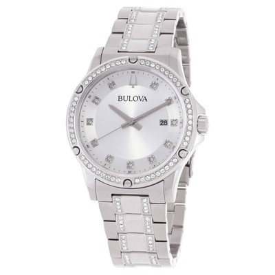 Bulova 96K114  Silver Dial 42 mm Men's Watch New