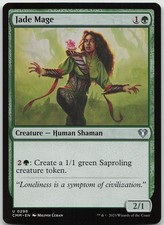Jade Mage 298 Uncommon Commander Masters NM MTG