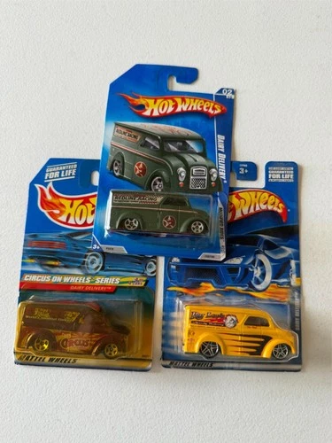 Hot Wheels Dairy Delivery Redline Racing/Circus/Big Lou's Lot of 3 D37