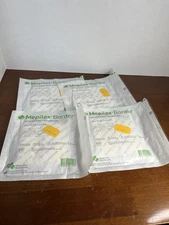 Molnlycke Mepilex Border 295400 6x6” Lot Of Four **EXPIRED