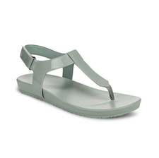 NEW VIONIC Palisades Toe Post Ankle Strap Sandal, Iceberg Green Patent