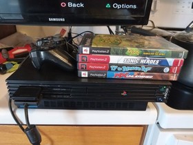 Fun! Playstation 2 PS2 Set Up with 4 Kids Games & Memory Card