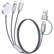 Temdan for Apple Watch Charger3 in 2 USB C Cable for iPhone 16 Charger/Type C...