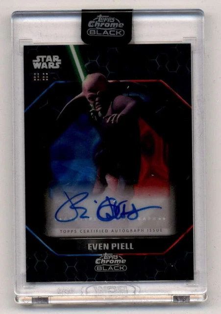 Blair Bess As Even Piell 2024 Topps Chrome Black Light Side Auto #98/99 BF8481