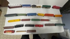 Lot 20 Vintage Large Lot 23pc model train HO scale Freight cars Various Name