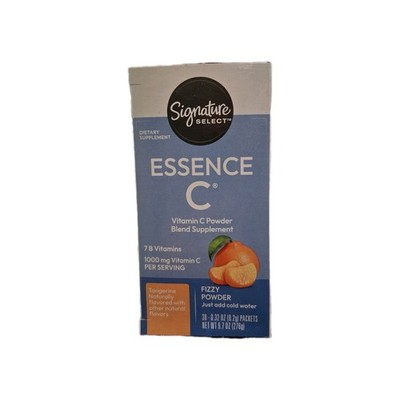 Signature Select Essence C Tangerine Fizzy Powde Dietary Supplement
