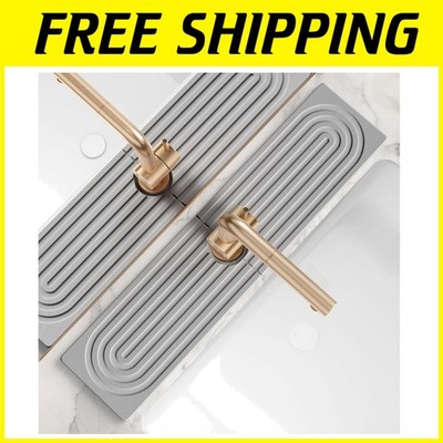 Countertop Splash Guard - Diatomite Stone Mat 23.6'' x 5.5''