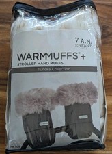 7AM Enfant Warmmuffs Stroller Hand Muffs  Faux Fur Off White NEW