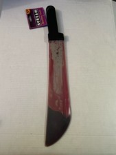 Vintage 1997 Scream GhostFace Bloody Bleeding Knife Costume Funworld