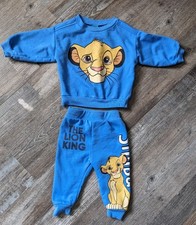 Disney The Lion King Simba Large Graphic Sweatshirt  Jogger Size 3-6M