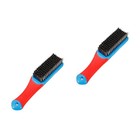 2 Pieces Heavy Duty Wire Brush Metal Steel Brushes for Cleaning Rust