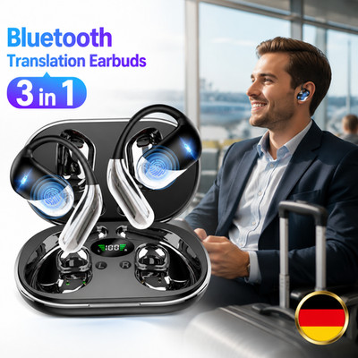 Bluetooth Ohrhörer Kabellos Sport Geräuschunterdrückung KI-Übersetzung 144 DE