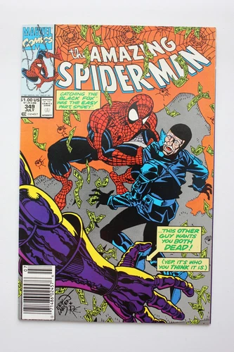 The Amazing Spider-Man #349 Newsstand Variant (1991) Spider-Man NM