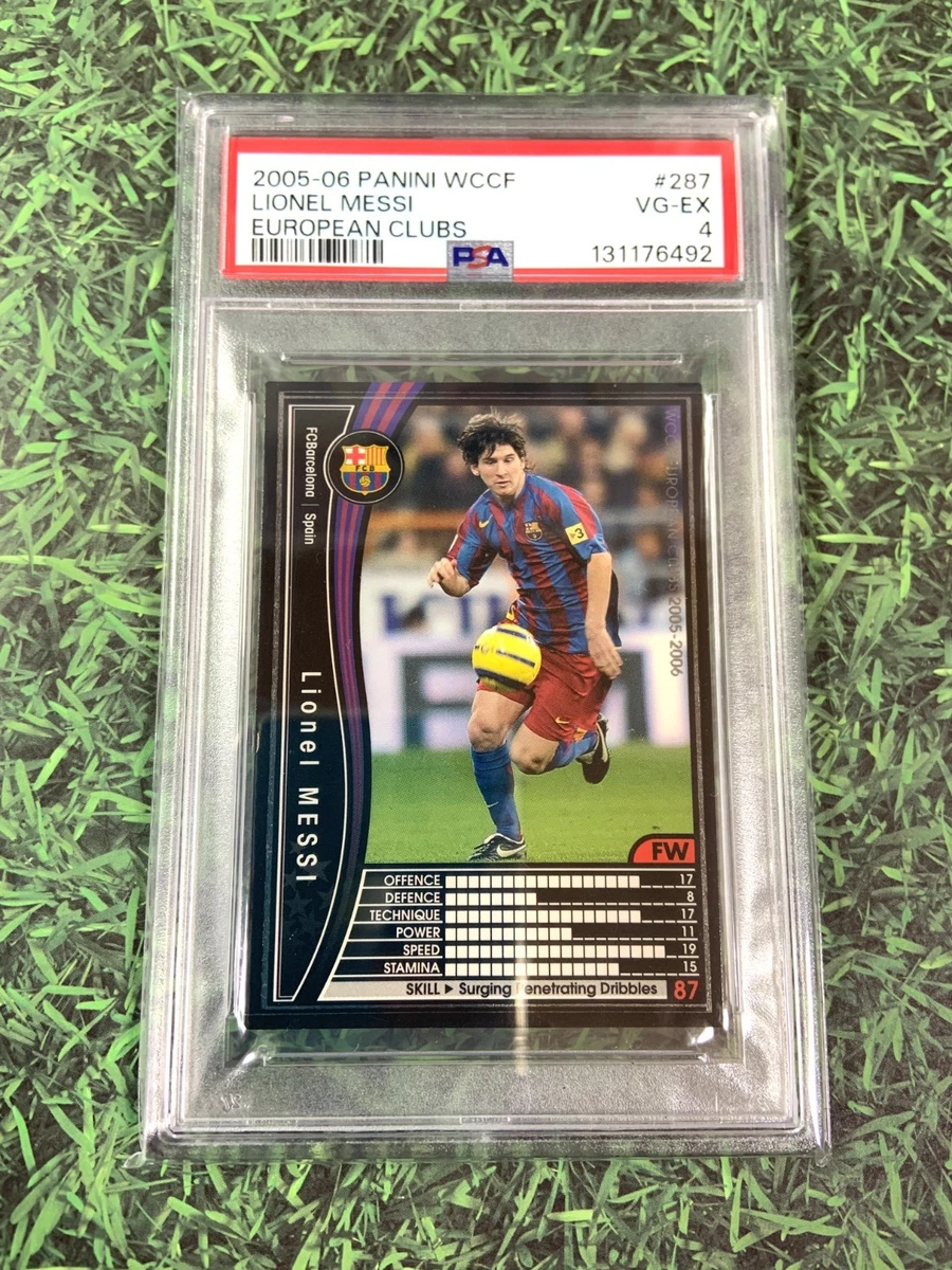 2005-06 Panini WCCF European Clubs Soccer Trading Cards for sale